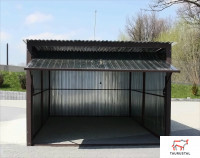START 002 - plechová garáž 3 x 5 m-2-SK
